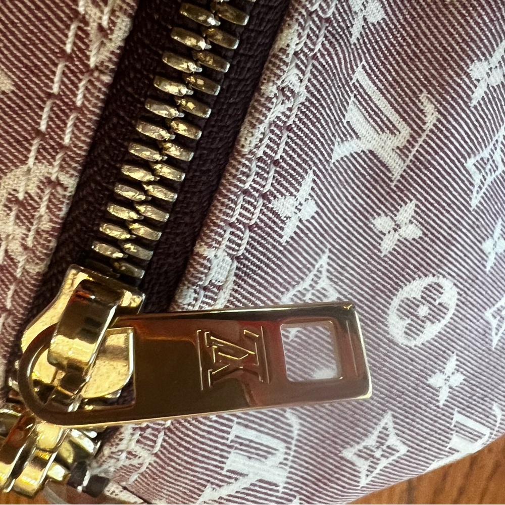 LV MONOGRAM MINI LIN BANDOULIERE SPEEDY 30 - EUC - Picture 8 of 12